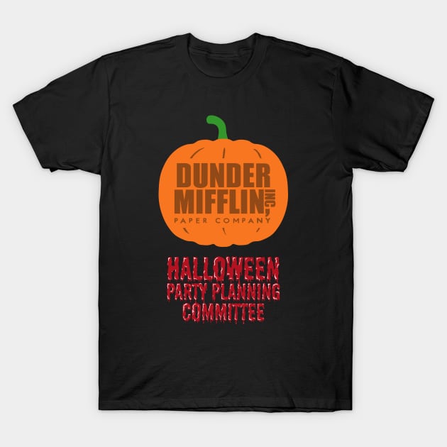 Halloween Party Planning Committee T-Shirt by toruandmidori